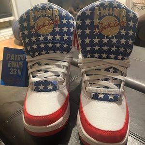 Patrick Ewing 33 Hi 4th of July Shoes (New)(10.5)
